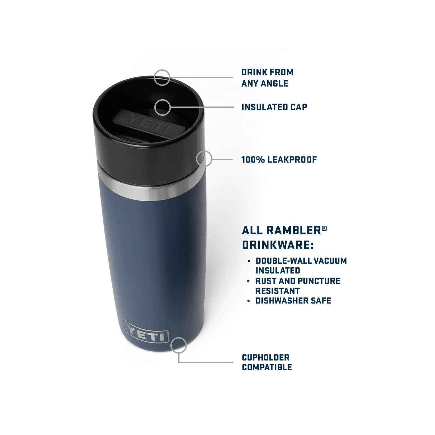 Yeti 16oz(473ml) Travel Bottle