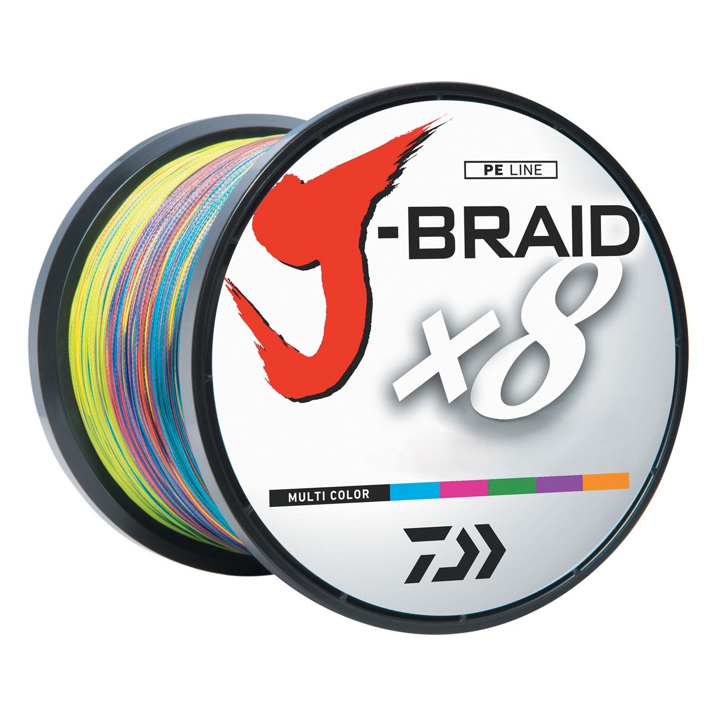 Daiwa J-Braid Multi Colour 1500m
