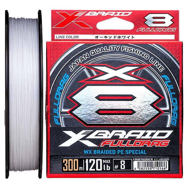X-Braid Fulldrag X8 300m
