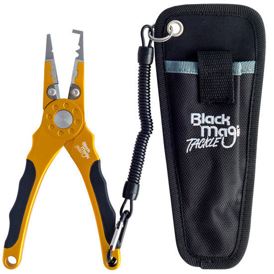 Black Magic Fishing Pliers - Gold
