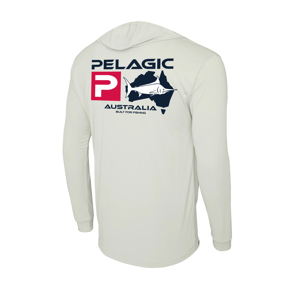 Pelagic Aquatek Hooded Aus Map