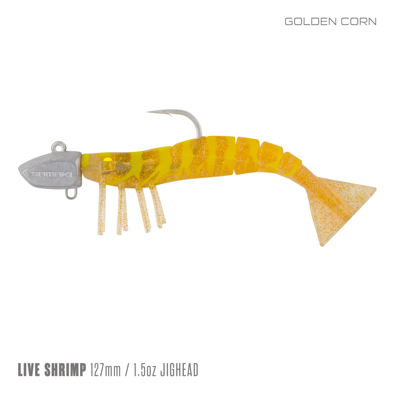 Samaki Live Shrimp 127mm Rigged