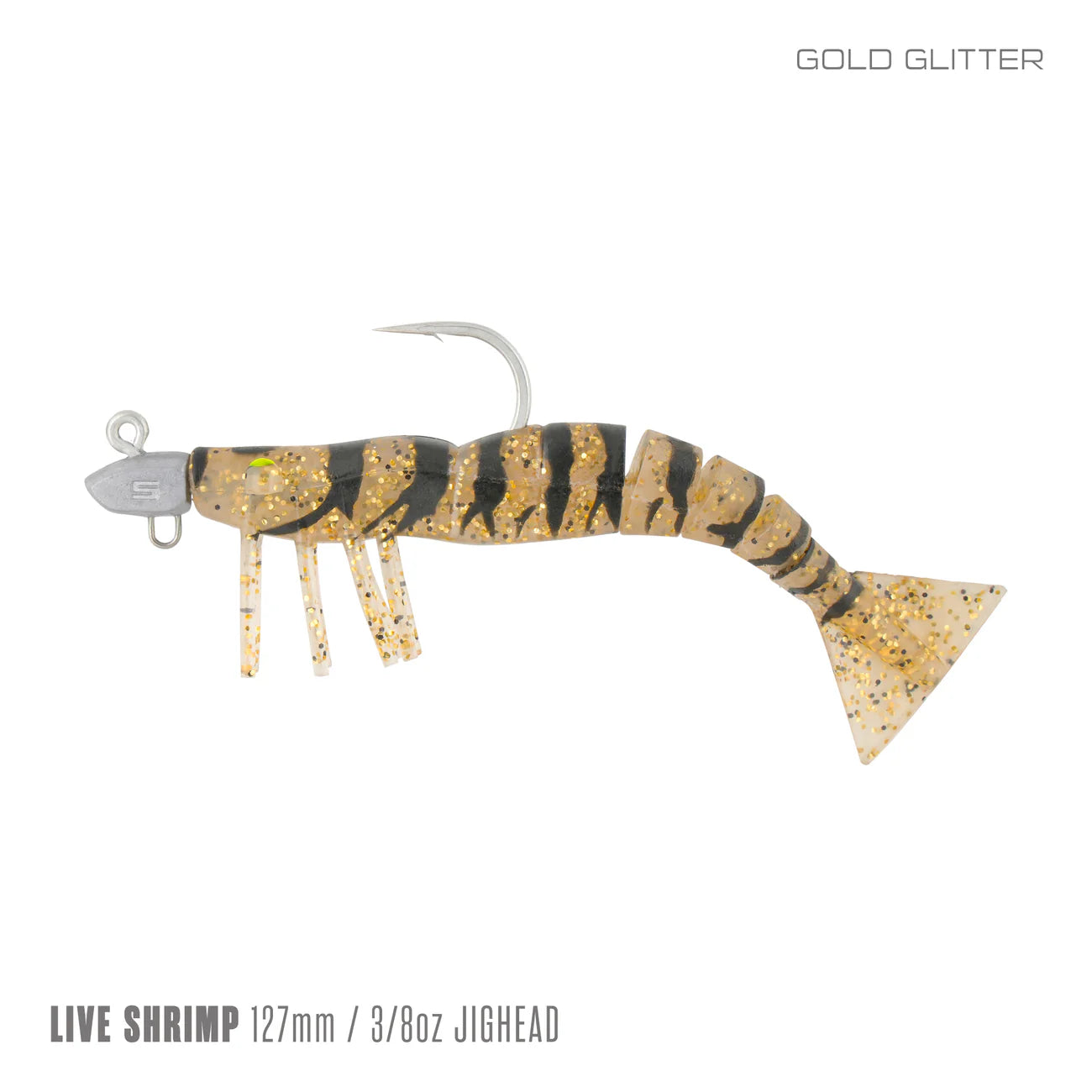 Samaki Live Shrimp 127mm Rigged