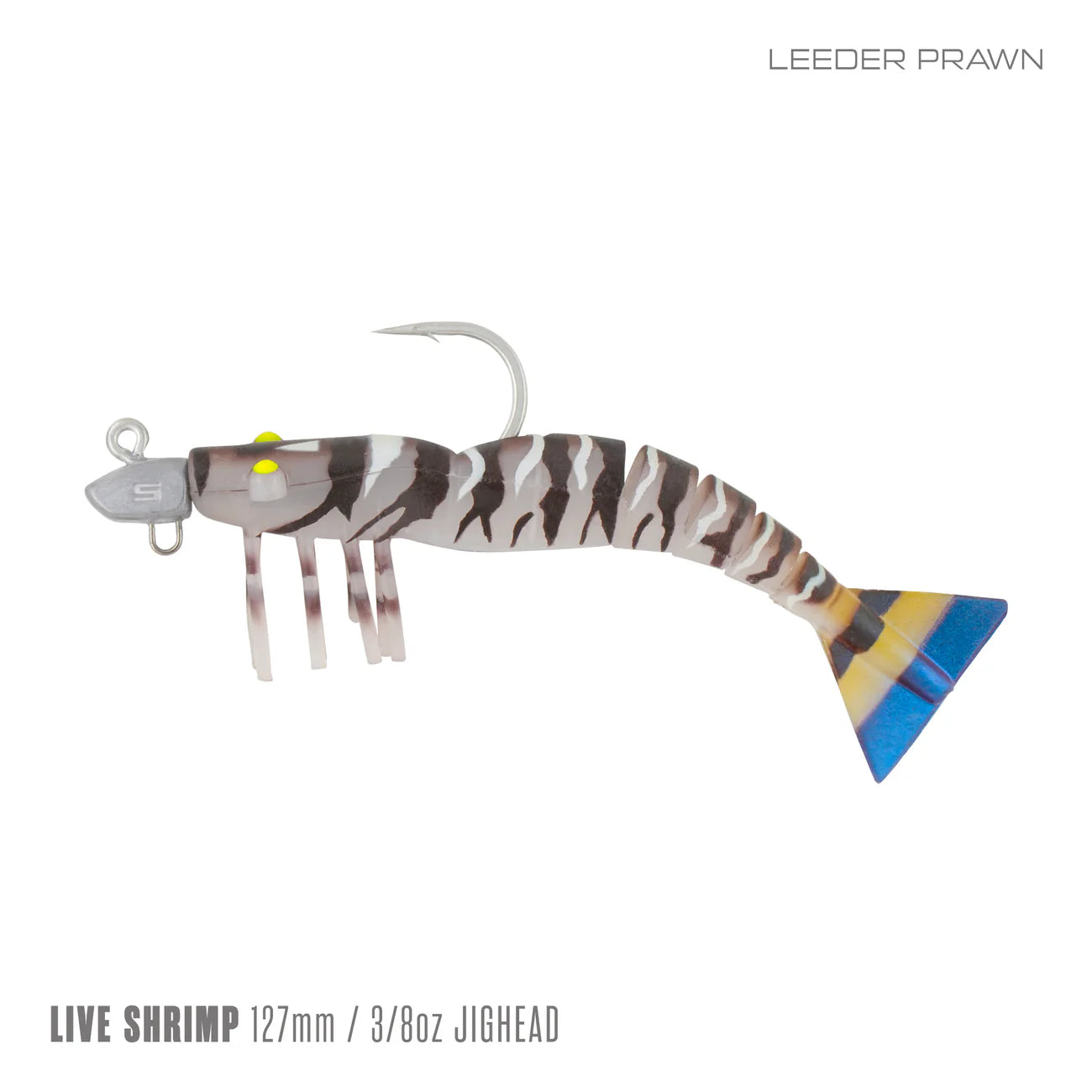 Samaki Live Shrimp 127mm Rigged
