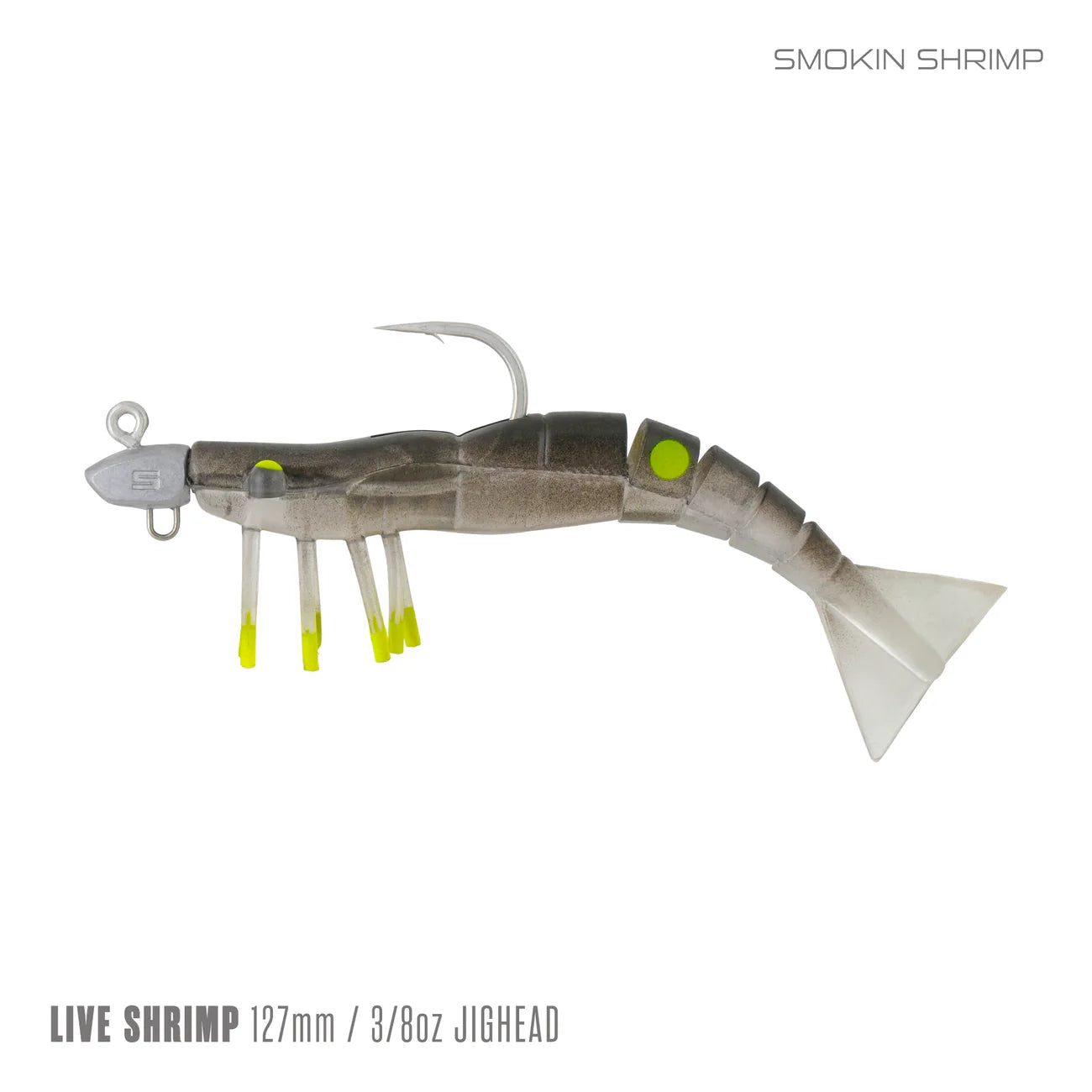 Samaki Live Shrimp 127mm Rigged