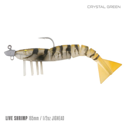 Samaki Live Shrimp 165mm - Weedless and Rigged