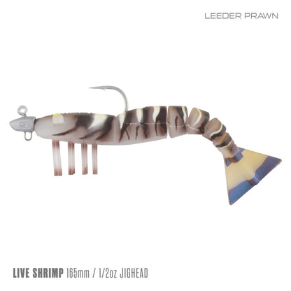 Samaki Live Shrimp 165mm - Weedless and Rigged