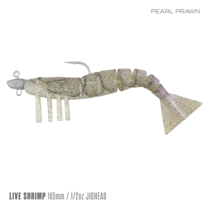 Samaki Live Shrimp 165mm - Weedless and Rigged