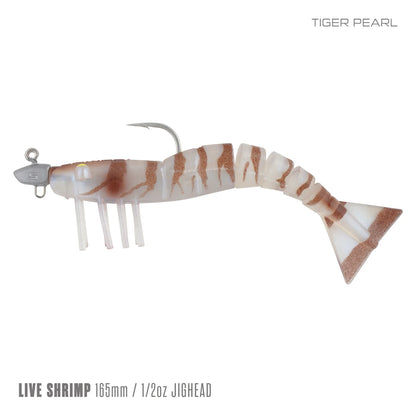 Samaki Live Shrimp 165mm - Weedless and Rigged