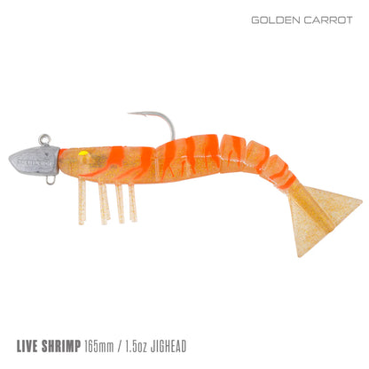 Samaki Live Shrimp 165mm - Weedless and Rigged