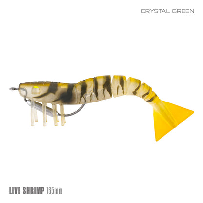 Samaki Live Shrimp 165mm - Weedless and Rigged