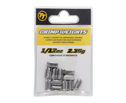 Tackle Tactics Fishing Crimp Weights