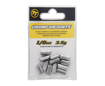 Tackle Tactics Fishing Crimp Weights