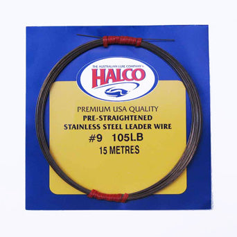 Halco Pre Straightened Stainless Wire 15m