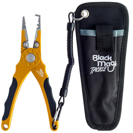 Black Magic Fishing Pliers - Gold
