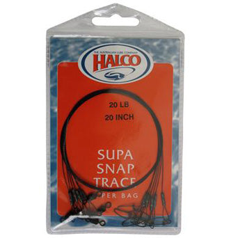 Halco Supa Snap Traces 20"