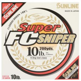Sunline FC Sniper Flourocarbon Fishing Line 200yds